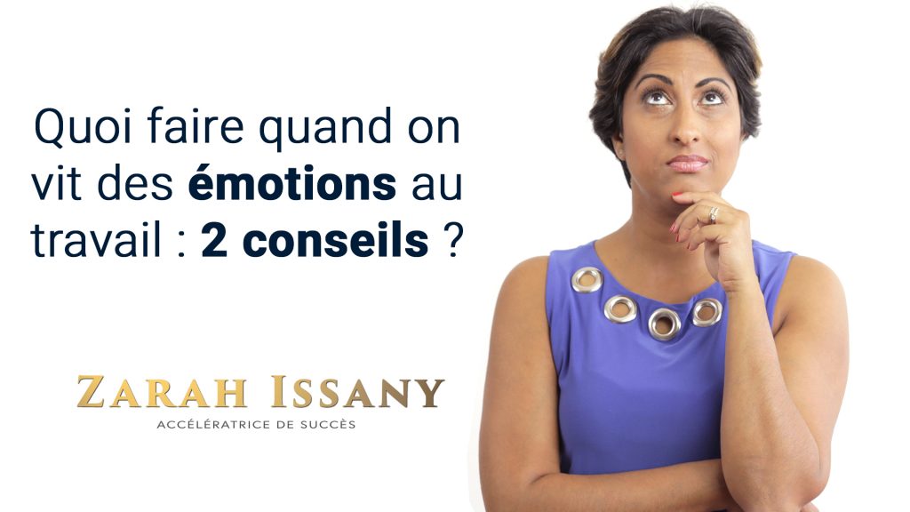 émotions au travail